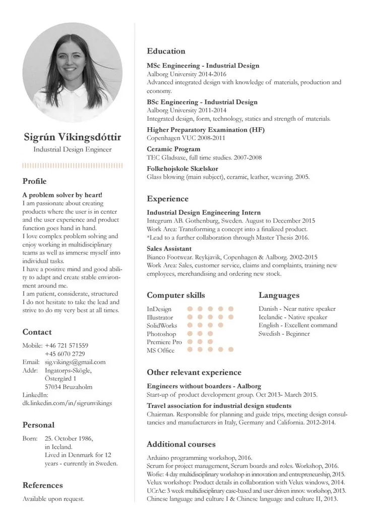 Resume Example